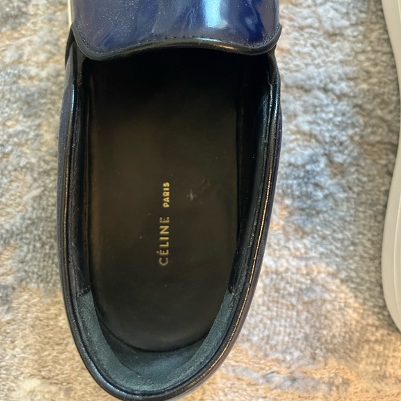 Celine Blue Tassel Slip On Sneakers - size 39.5 / 9.5 - Picture 2 of 6